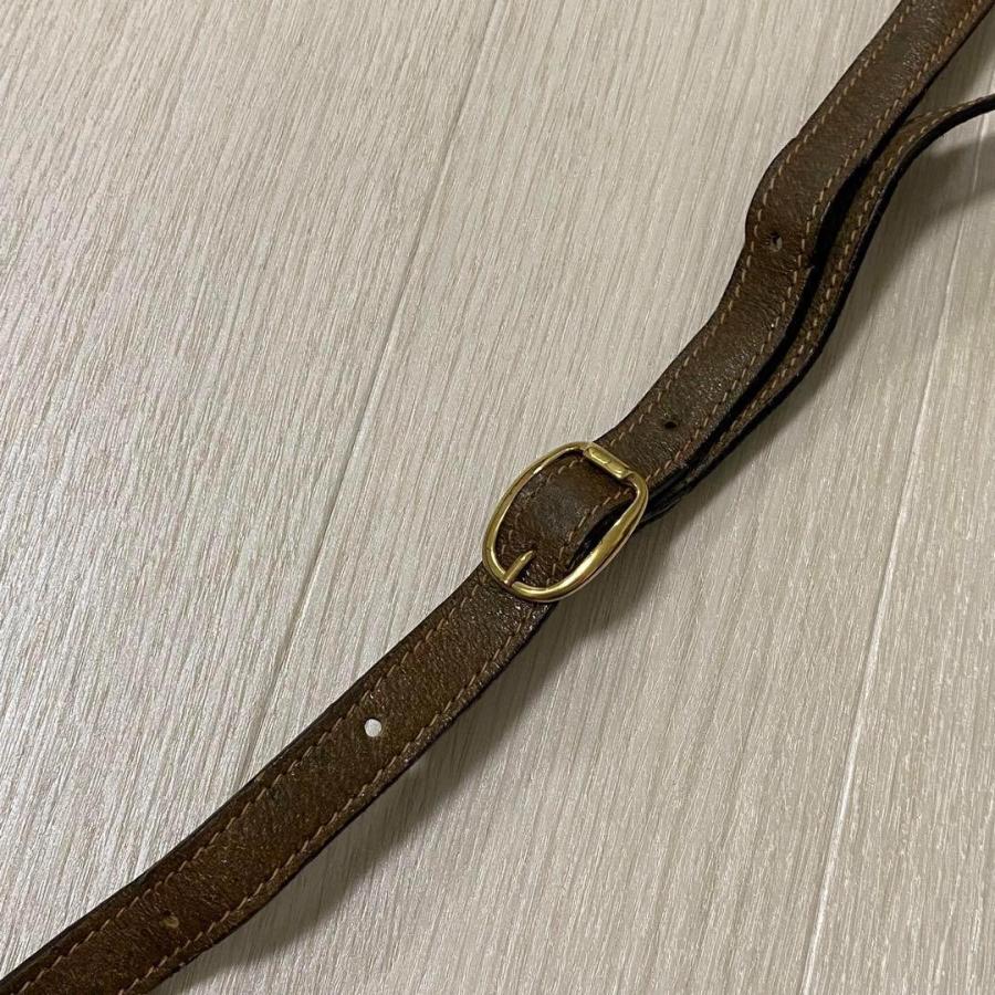 《大特価！》 GUCCI オールドグッチ ショルダーバッグ GGプラス ブラウン 9-27597｜sakustore｜07