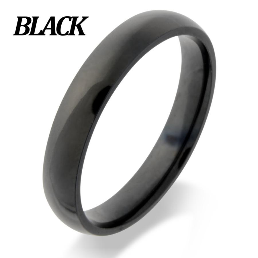 指輪 メンズ リング ステンレス シンプル  安い シルバー ブラック ブルー スリム 4mm レディース 6184｜sakuto-accessory｜04