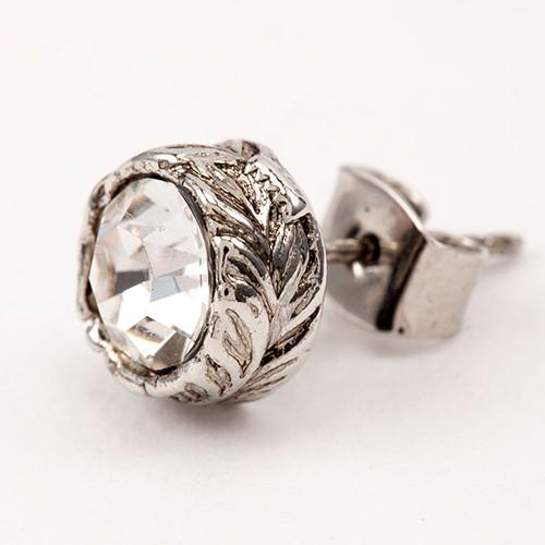 ピアス メンズ フェザー 片耳 スタッドピアス 羽根 インディアン ネイティブ クリア 8024 メンズアクセサリー店sakuto 通販 Yahoo ショッピング