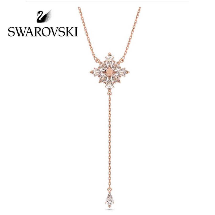 SWAROVSKI スワロフスキー Stella Y字型ネックレス 0 星 ホワイト