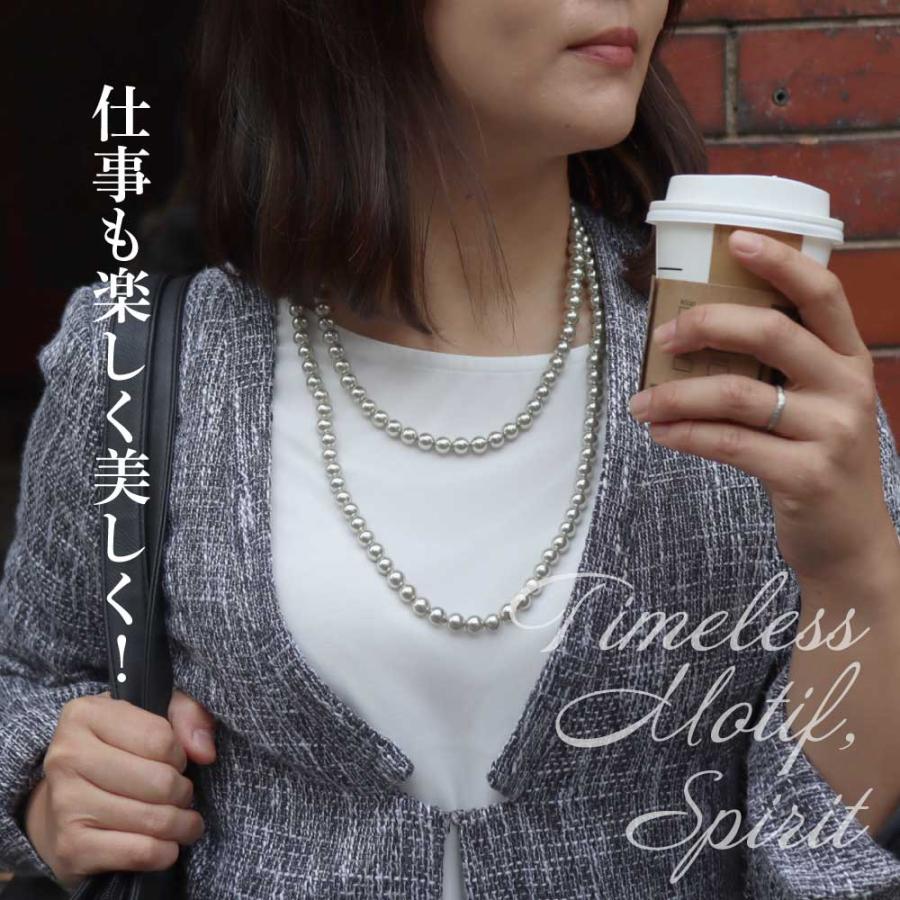 Sakuya パールネックレス 2連 真珠 母の日 結婚式 ロング Sakuya パールネックレス 2連 真珠 母の日 結婚式 ロング