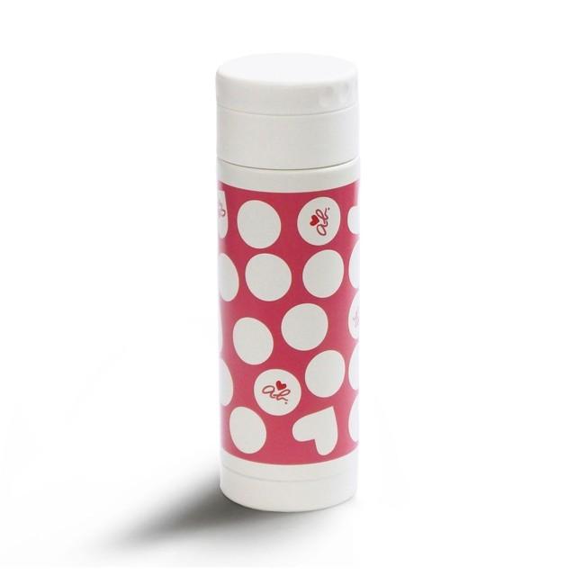 偉大な Agnes B アニエスベー 魔法瓶 水筒 タンブラー Thermos Bottle サーモス ステンレスボトル マグボトル 保冷 保温 スリム ピンク Pink ドット 水玉 260ml 最安値に挑戦 Zoetalentsolutions Com