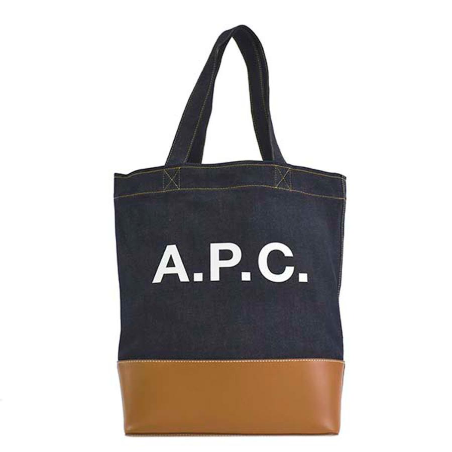 アーペーセー A.P.C. バッグ トートバッグ 肩掛け M61444 CODDP CAF デニム TOTE AXELLE トート アクセル  CAMEL ネイビー+キャメル :apc-m61444-ddp-caf:Salada Bowl-おしゃれブランド通販 - 通販 -  Yahoo!ショッピング