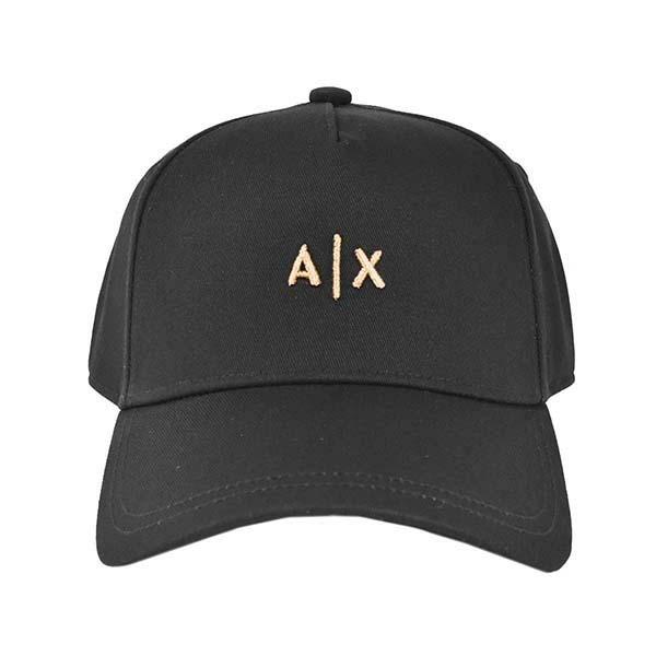 アルマーニエクスチェンジ A/X ARMANI EXCHANGE 帽子 954112 CC571 72020 ベースボールキャップ BK+GL｜salada-bowl｜02