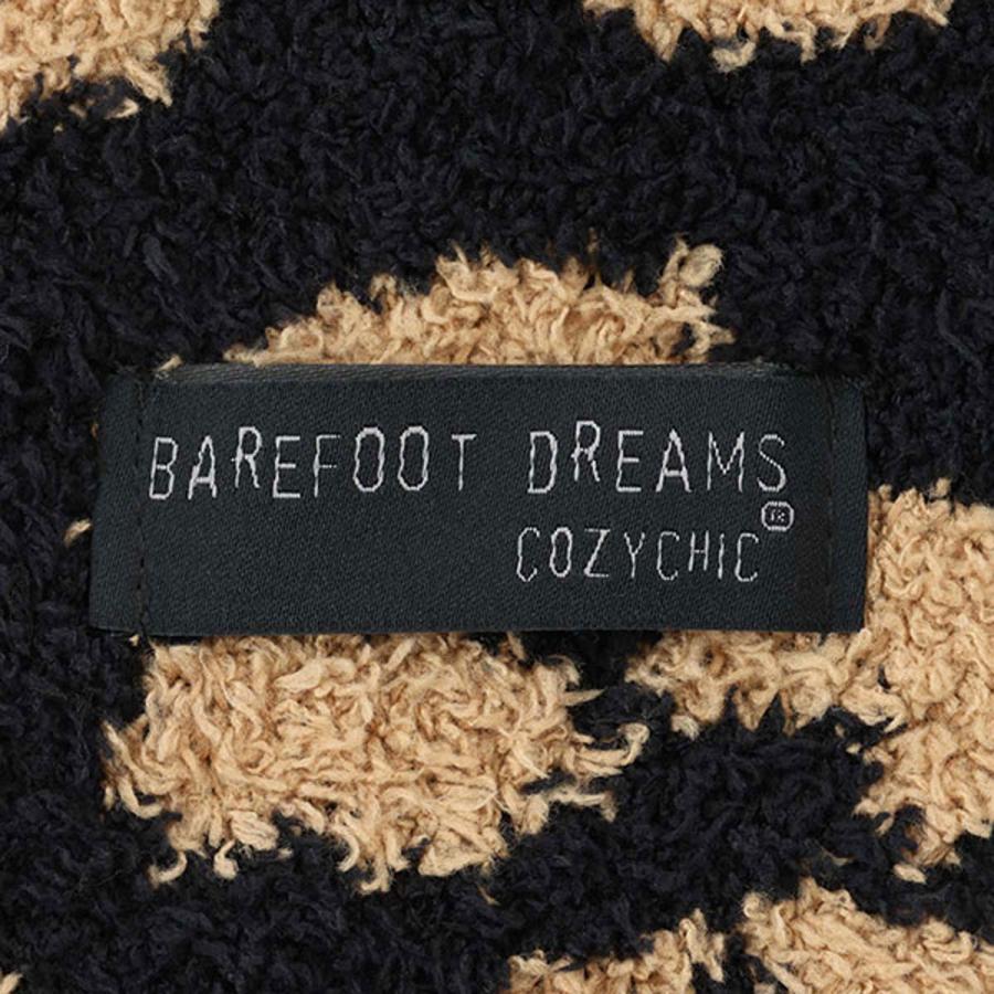 ベアフットドリームズ BAREFOOT DREAMS ブランケット 毛布 B563 CAMEL-BLACK キャメル ブラック COZYCHIC BAREFOOT IN THE WILD THROW ブラウン+ブラック系｜salada-bowl｜03