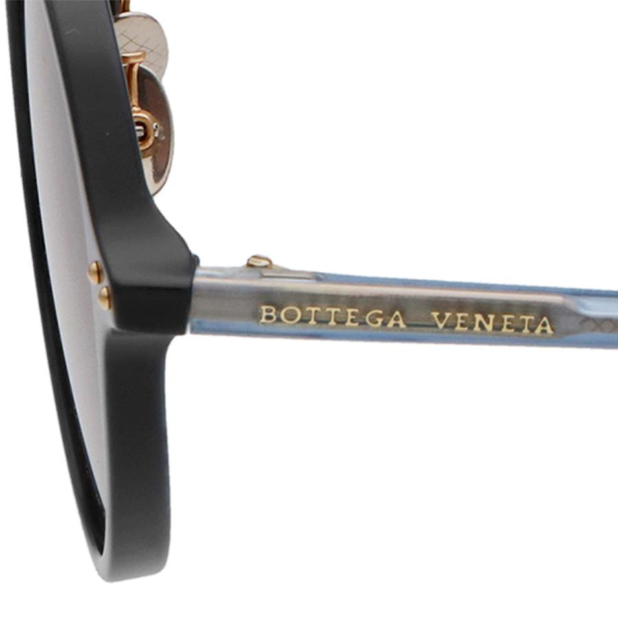 ボッテガヴェネタ BOTTEGA VENETA サングラス UVカット BA8-BV0223SK-003-KOR オーバル型 レディース ブラック+レッド｜salada-bowl｜04