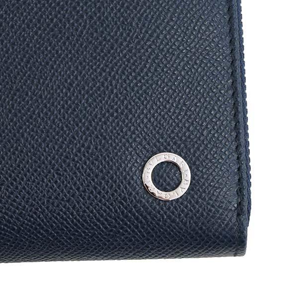 BVLGARI ブルガリ 財布 長財布 ラウンドファスナー長財布 メンズ  