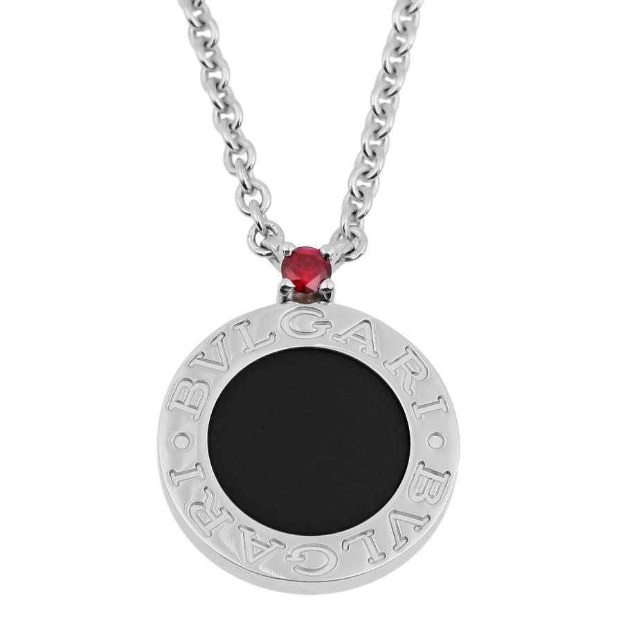 BVLGARI ブルガリ アクセサリー ネックレス シルバー オニキス BVLGARI ブルガリ アクセサリー ネックレス シルバー オニキス
