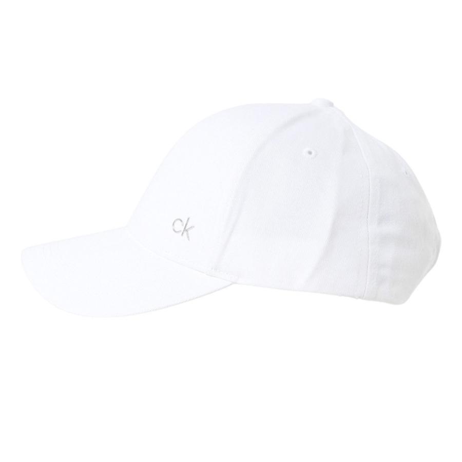カルバンクライン Calvin Klein CK 帽子 キャップ K50K507602 YAF ベースボールキャップ Ck White ホワイト｜salada-bowl｜03