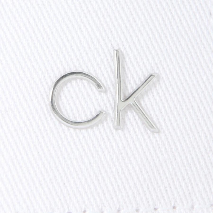 カルバンクライン Calvin Klein CK 帽子 キャップ K50K507602 YAF ベースボールキャップ Ck White ホワイト｜salada-bowl｜07