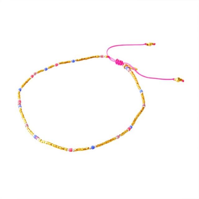 最も優遇 チャンルー Chan Luu アンクレット レディース メンズ 正規品 チャンルー Chan Luu アンクレット レディース メンズ ブランド セット 正規品 プレゼント シードビーズ アンクレット 足首用 ゴールドミックス クリスマス レディースアクセサリー