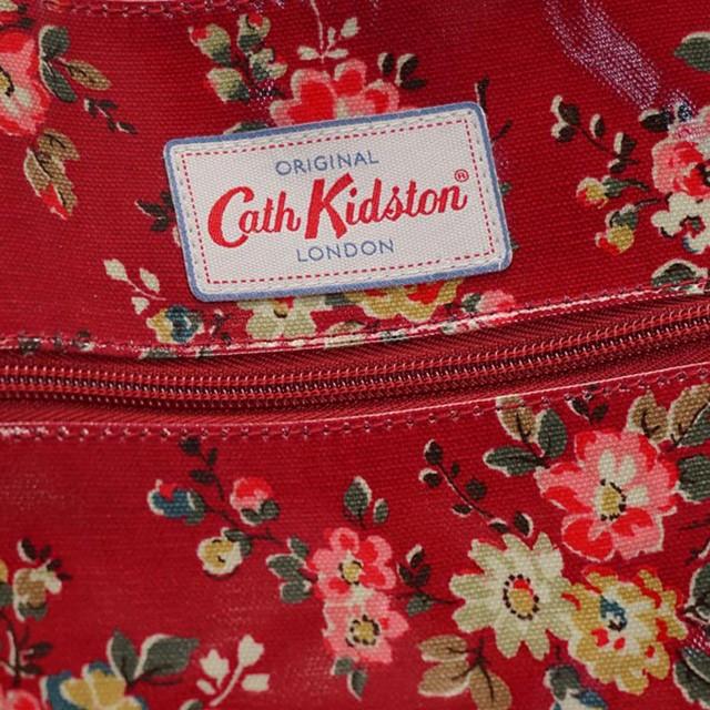 キャスキッドソン Cath Kidson トートバッグ 斜めがけ 2Way CROSS BODY BAG WITH GRAB HANDLE OC KINGSWOOD ROSE レッド系 花柄 ブランド キャス 443135｜salada-bowl｜04