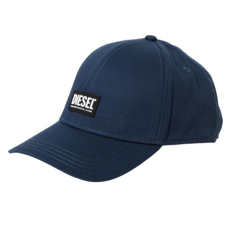 ディーゼル DIESEL 帽子 A02746 0JCAR 8MG CAP キャップ ベースボールキャップ ネイビー｜salada-bowl
