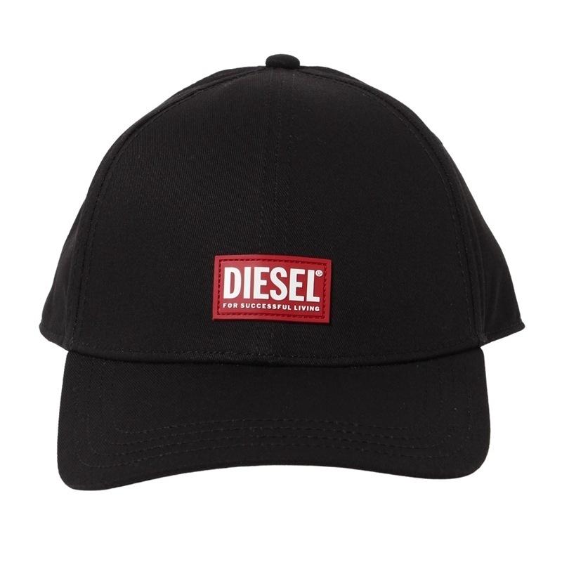 ディーゼル DIESEL 帽子 A02746 0JCAR 9XXA CAP キャップ ベースボールキャップ ブラック｜salada-bowl｜02