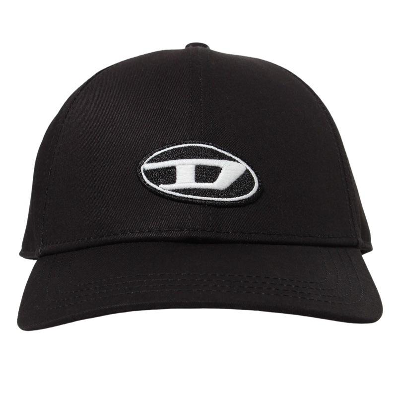 ディーゼル DIESEL 帽子 A03700 0JCAR 9XX CAP キャップ ベースボールキャップ ブラック｜salada-bowl｜02