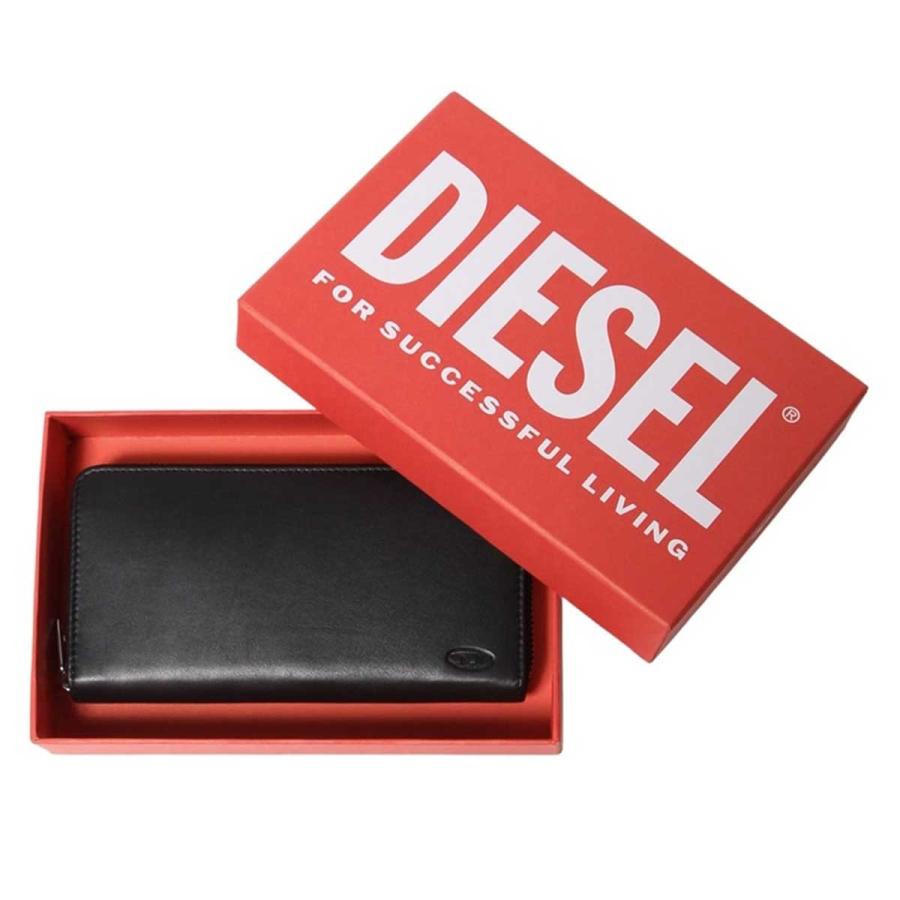 DIESEL ディーゼル 長財布 X08423 P0685 H1146 メンズ ブラック DIESEL ディーゼル 長財布 X08423 P0685 H1146 メンズ ブラック