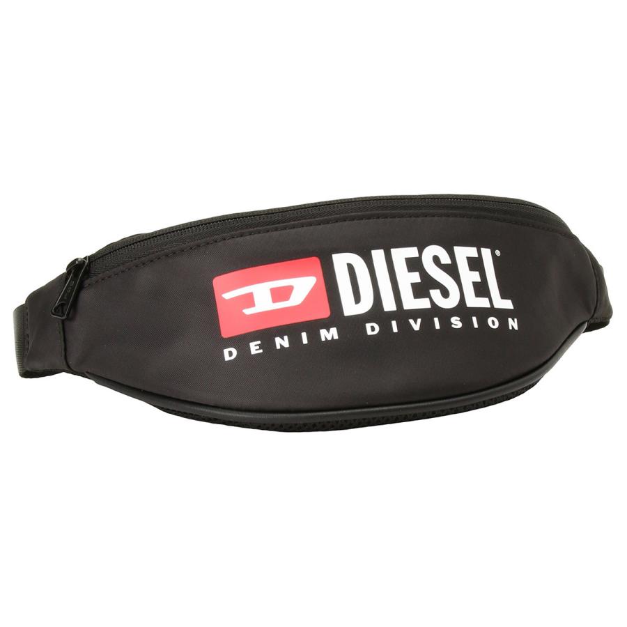 ディーゼル DIESEL バッグ ベルトバッグ ウエストバッグ ボディバッグ X09554 P5480 T8013 bbde00516m RINKE BELTBAG BLACK ブラック｜salada-bowl｜04