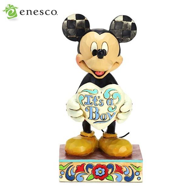 エネスコ ディズニートラディション 男の子の為のミッキーマウス 木彫り調フィギュア ギフト 出産祝い 男の子 女の子 おもちゃ 誕生日 1歳 2歳 3歳 4歳 5歳 6歳 Sagaretxe Net