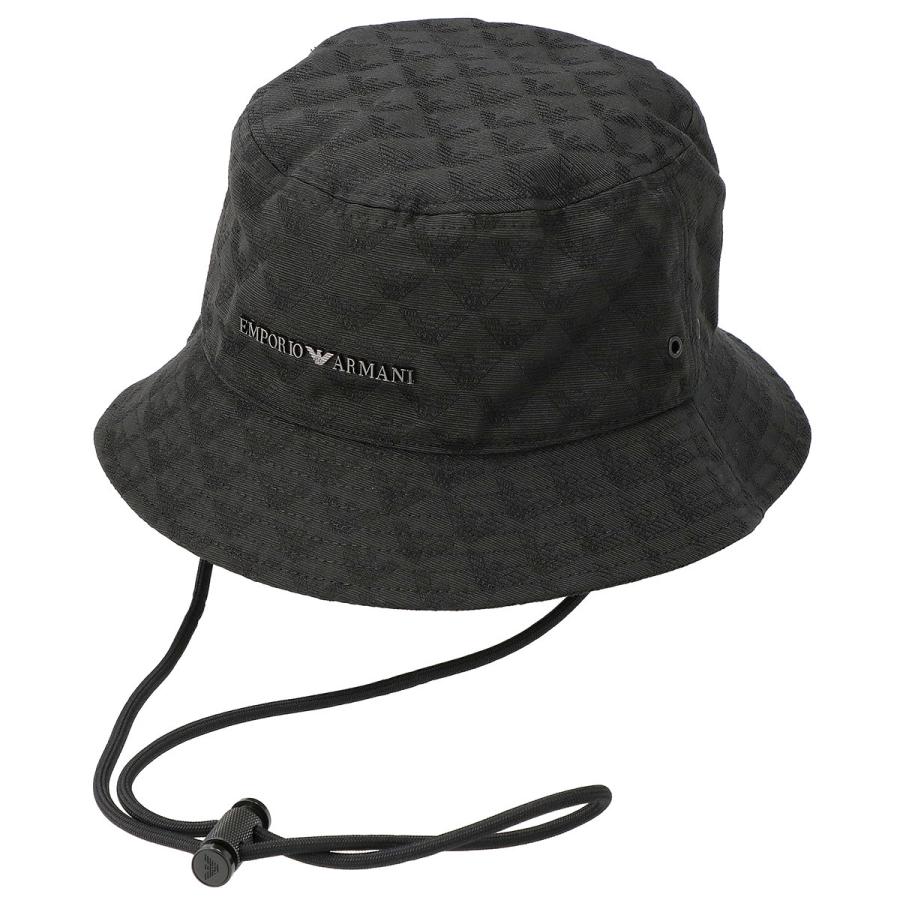 エンポリオアルマーニ EMPORIO ARMANI バケットハット 帽子 