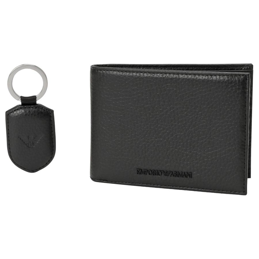 エンポリオアルマーニ EMPORIO ARMANI 財布 二つ折り財布 キーホルダー 