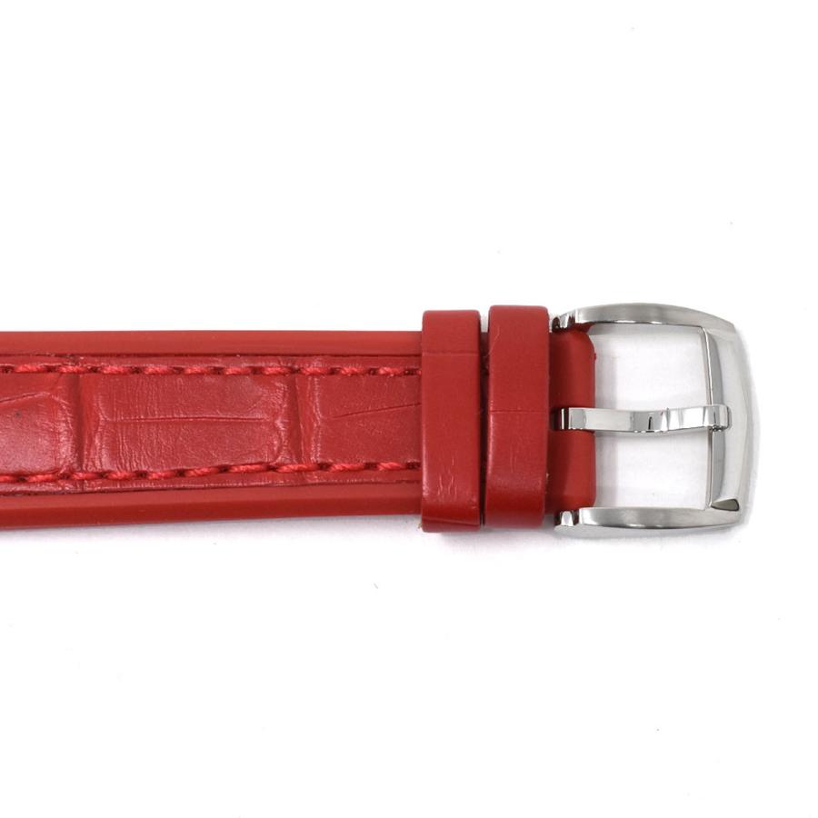 フェンディ FENDI 腕時計 F136031573T01 ISHINE RED LEATHER アイシャイン レッド レザー レディース ブラック＋ホワイトシェル＋レッド｜salada-bowl｜04