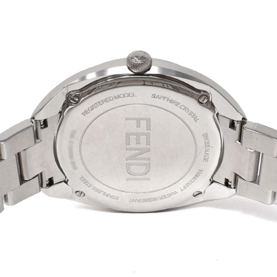 フェンディ FENDI 腕時計 F218034500 MOMENTO FENDI WHITE モーメントフェンディ ホワイト 腕時計 ウォッチ レディース ホワイトシェル+シルバー｜salada-bowl｜04