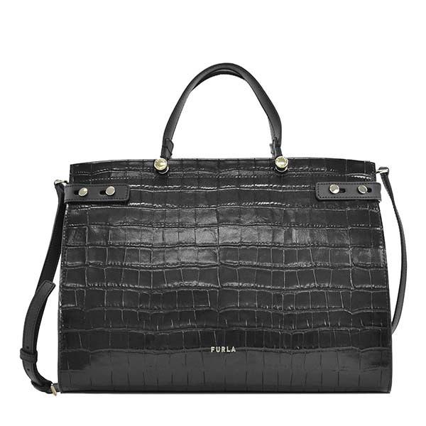 まとめ買い プレゼント ブランド クロコ風 ハンドバッグ Furla フルラ ブラック Nero ラージ レディm Tote L M Lady O60 Ko0 Bawb01l ショルダーバッグ ハンドバッグ バッグ Furla バッグ Smartlightingco Com