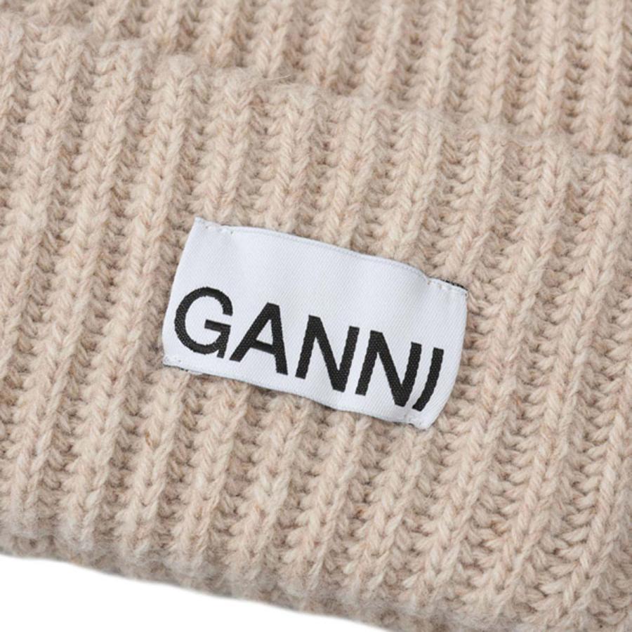 GANNI ガニー ビーニー ニット帽 ニットキャップ 帽子 A4429 GANNI ガニー ビーニー ニット帽 ニットキャップ 帽子 A4429