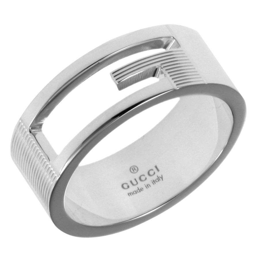 GG グッチ GUCCI ブランデッド G リング シルバー 032660 09840 GG グッチ GUCCI ブランデッド G リング シルバー 032660 09840