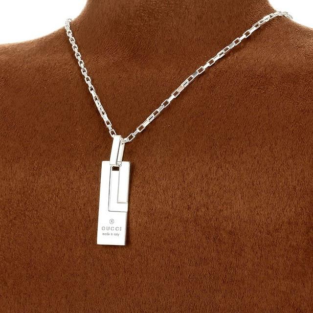 グッチ GUCCI Gモチーフ シルバー ネックレス ペンダント 145170 j8400 グッチ GUCCI Gモチーフ シルバー ネックレス ペンダント 145170 j8400