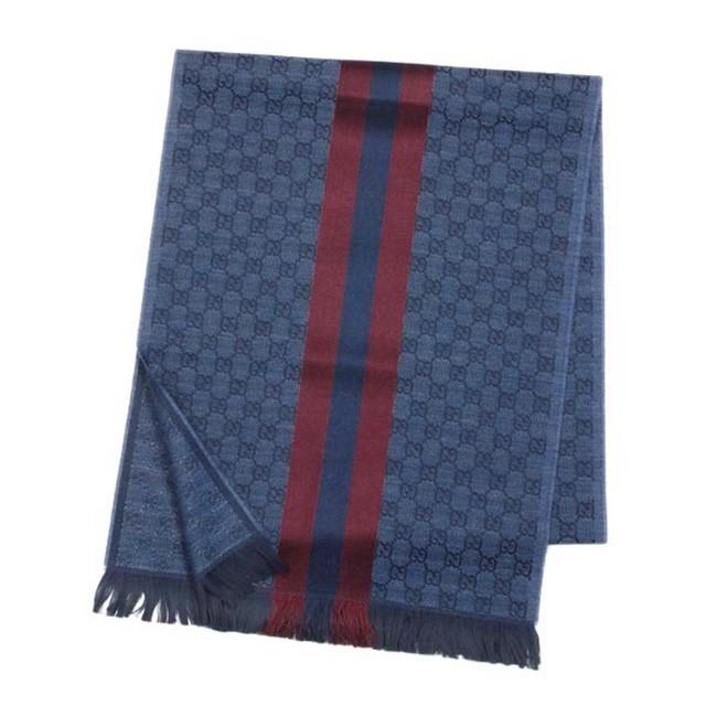 新しいコレクション グッチ マフラー メンズ レディース ブランド Gucci 4g704 4273 52 Ggパターンマフラー ウェブ フリンジ ネイビー ワイン ネイビー ワイン Gc g Salada Bowl おしゃれブランド通販 通販 Yahoo ショッピング 大注目 Www