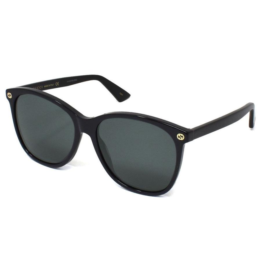 グッチ GUCCI サングラス GG0024S-001 ブラック グレー メンズ レディース ユニセックス UVカット