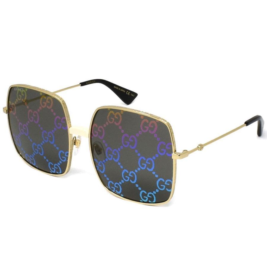 グッチ GUCCI サングラス GG0414S-003 ゴールド マルチカラー メンズ