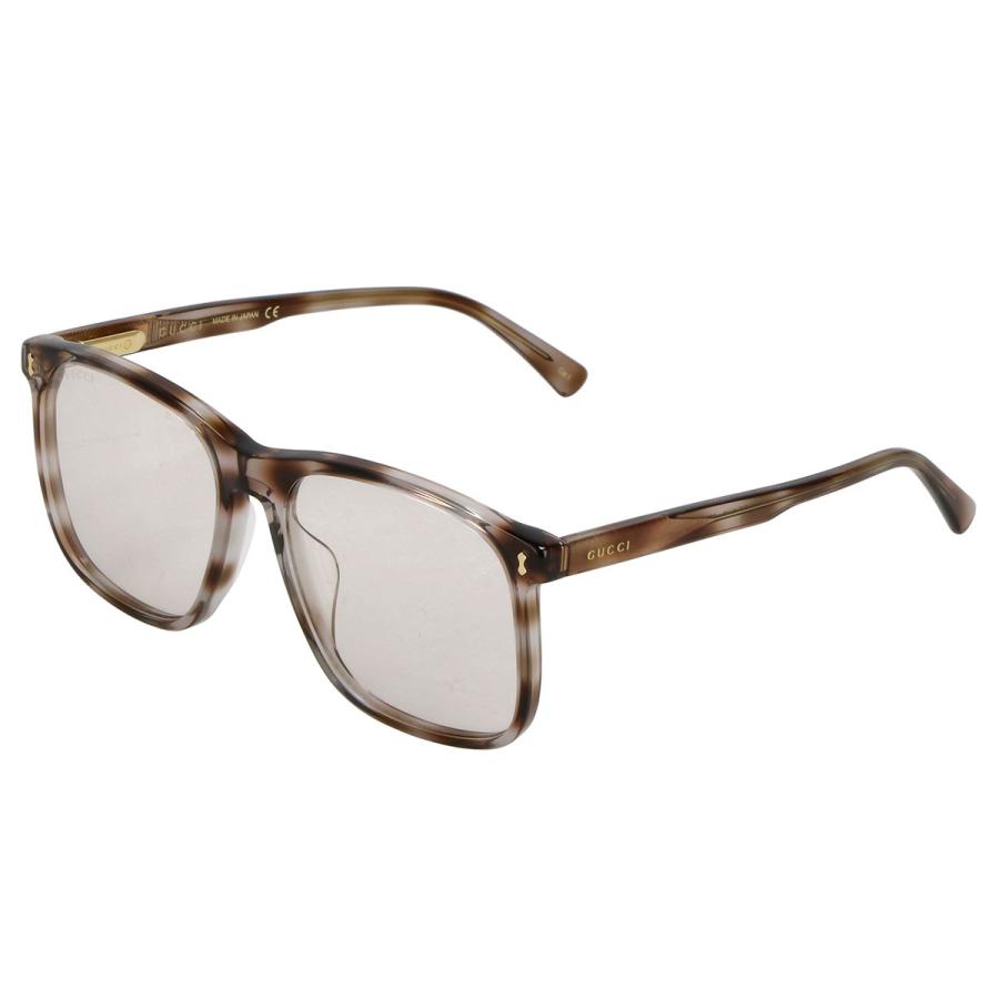 グッチ GUCCI サングラス GG1041S 006 スクエア型 メンズ ブラウン系 