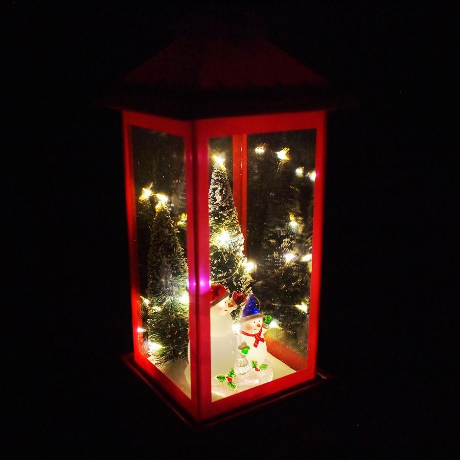 GTS LEDランタン スノーマン XTN130 クリスマス 雪だるま ランプ 卓上ライト 飾り 照明 オーナメント イルミネーションライト 新品｜salada-bowl｜07