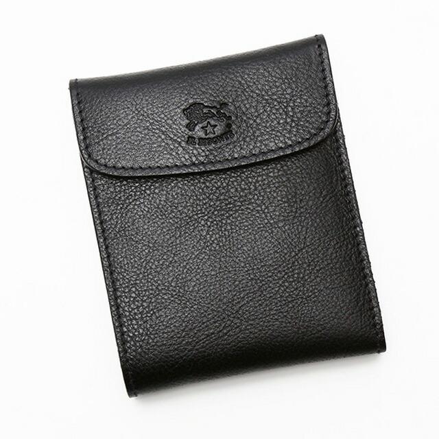 IL BISONTE イルビゾンテ 財布 メンズ 本革 C0976 小銭入れ付 フラップ 