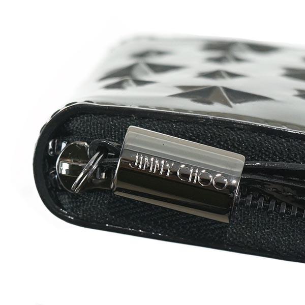 JIMMY CHOO ジミーチュウ コインケース NELLIE EBR ラウンドファスナー 