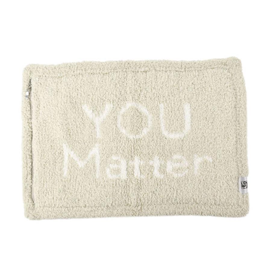 カシウエア KASHWERE ピローケース 枕カバー ACCHPLW082621319 262 PILLOW YOU MATTER INSERT INCLUDED マイクロファイバー ピローカバー モルト+クリーム｜salada-bowl｜02