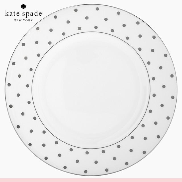 ケイトスペード kate spade NEW YORK プラチナ ディナー プレート お皿 LARABEE ROAD PLATINUM