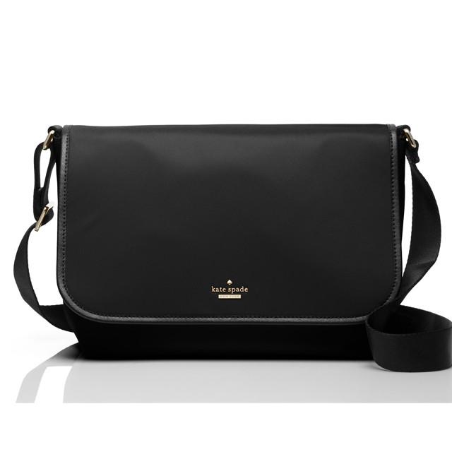 ケイトスペード kate spade pxru6005 001 black classic nylon kent ナイロン ショルダーバッグ クロスボディ レディース ブランド 正規 新作｜salada-bowl