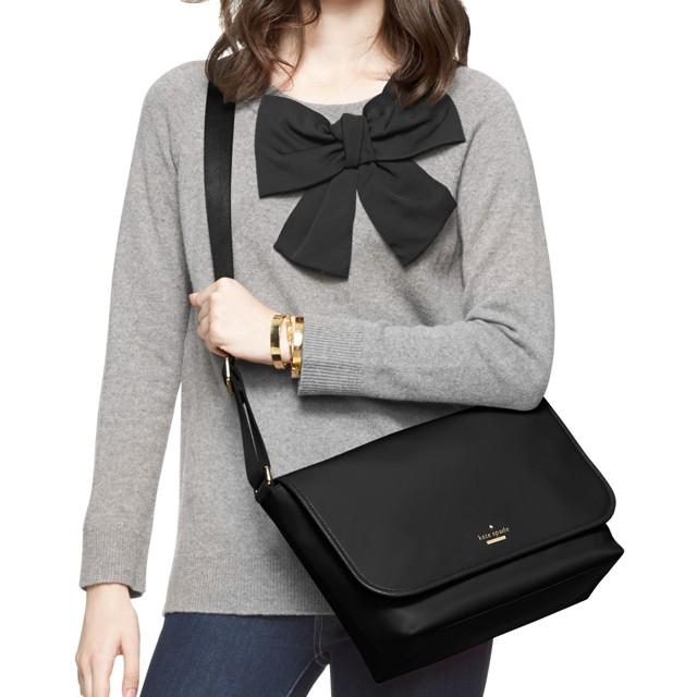 ケイトスペード kate spade pxru6005 001 black classic nylon kent ナイロン ショルダーバッグ クロスボディ レディース ブランド 正規 新作｜salada-bowl｜05