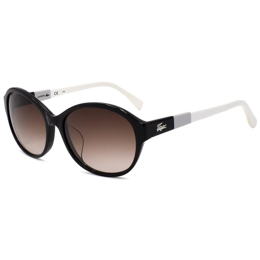 ラコステ LACOSTE サングラス L808SA001 アイウェア UVカット メンズ レディース グブラック+ホワイト+ブラウン