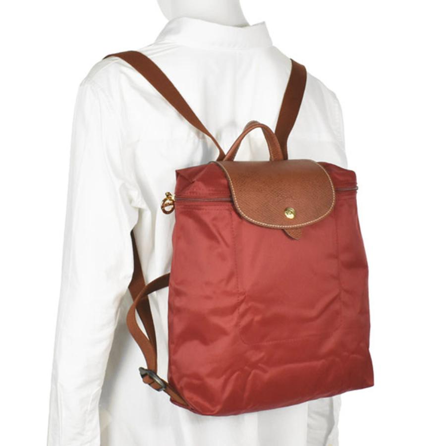 ロンシャン LONGCHAMP リュックサック バックパック 1699 089 P59 LE PLIAGE BP ル プリアージュ ROUGE レッド系｜salada-bowl｜08