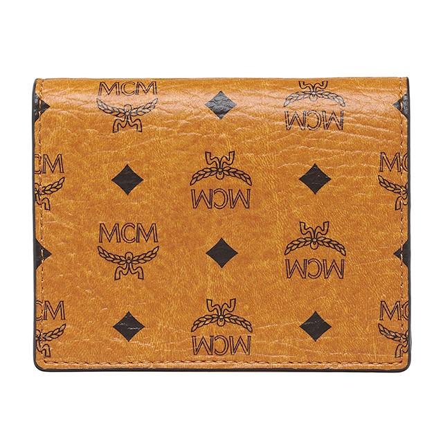 MCM エムシーエム カードケース 名刺入れ 韓国 正規品 コニャック レディース メンズ ブランド おしゃれ 新作 新品 誕生日 クリスマス プレゼント 女性 贈り物 エムシーエム カードケース 名刺入れ mya5svc16co001 約
