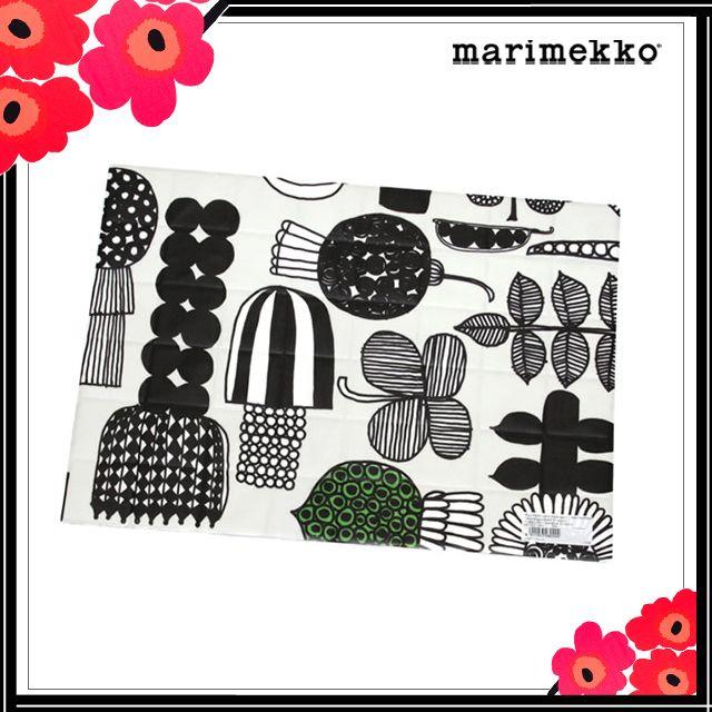 マリメッコ ランチョンマット オイルクロス 防水 marimekko ガーデニングモチーフ ランチョンマット 北欧 プレースマット 063372 960 LIGHT｜salada-bowl