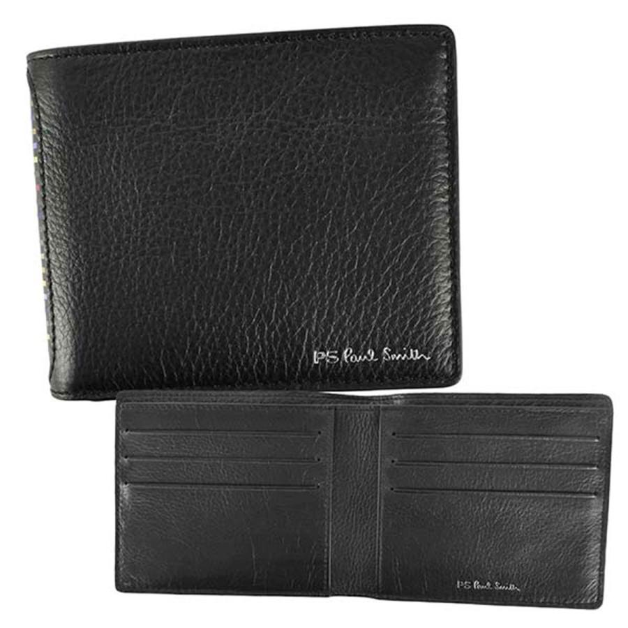 ポール スミス Paul Smith 二つ折り財布 M2A6600 79 ブラック MEN