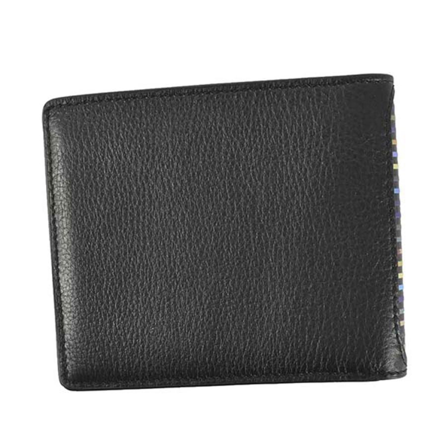 ポール スミス Paul Smith 二つ折り財布 M2A6600 79 ブラック MEN
