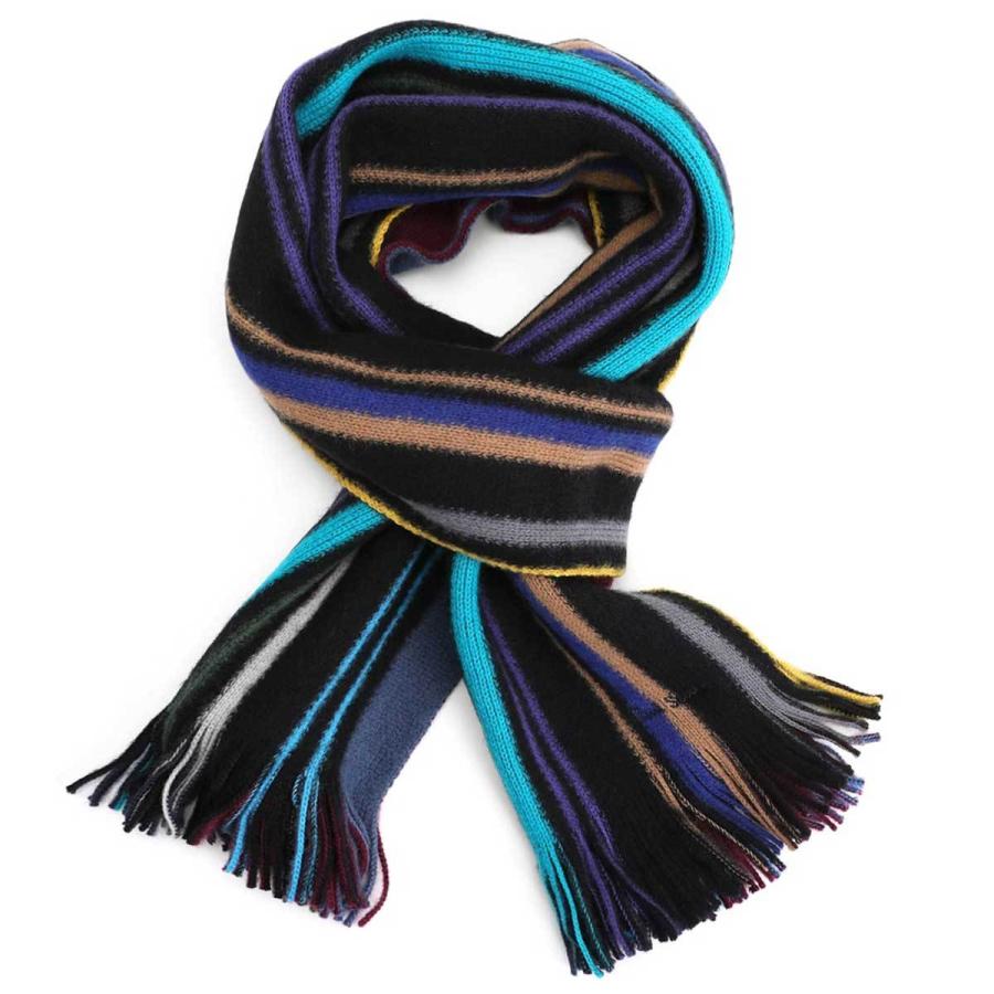 ポールスミス PAUL SMITH マフラー M1A 810E AS10 79 MEN SCARF LIONEL REV メンズ ウール