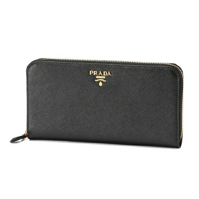 PRADA プラダ 長財布 ラウンドファスナー サフィアーノ 財布 PRADA プラダ 長財布 ラウンドファスナー サフィアーノ 財布