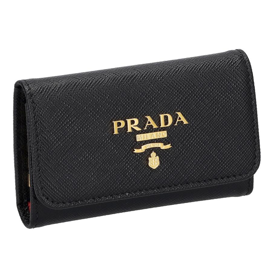 PRADA プラダ キーケース キーリング付き 4連キーケース PRADA プラダ キーケース キーリング付き 4連キーケース